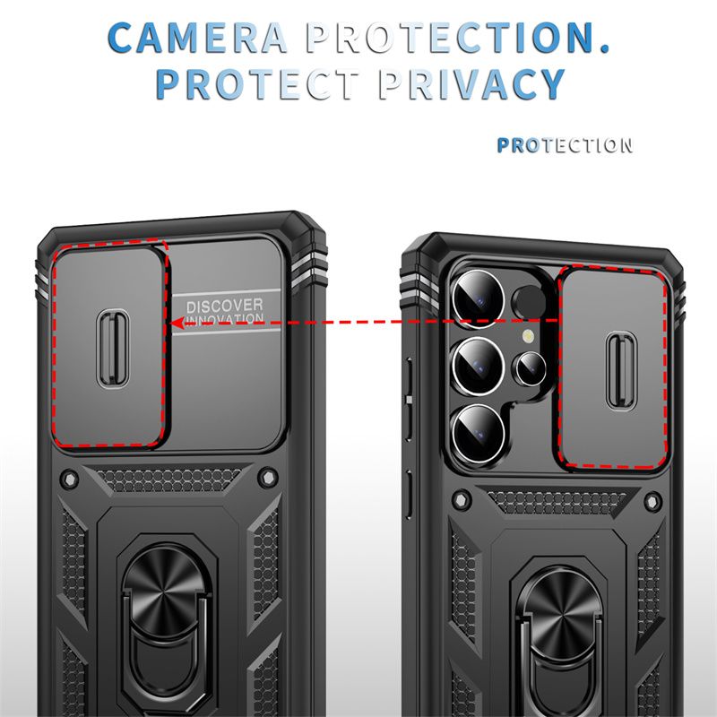 Coque de protection robuste pour Samsung Galaxy S25, S24, S23, S22, S21, S20 FE Plus, Note 20 Ultra, avec anneau de support_voghion.com