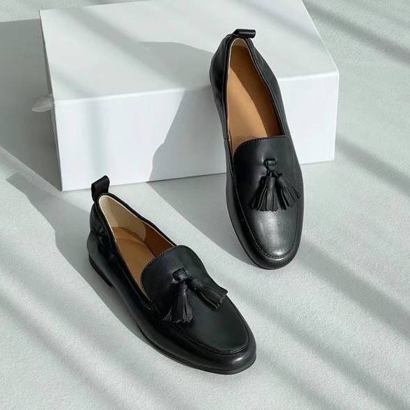 24 New Style Extremely Light Tassel Chicken Rolls Sheepskin Simple And Comfortable Versatile Single Show Thin Slip On_voghion.com