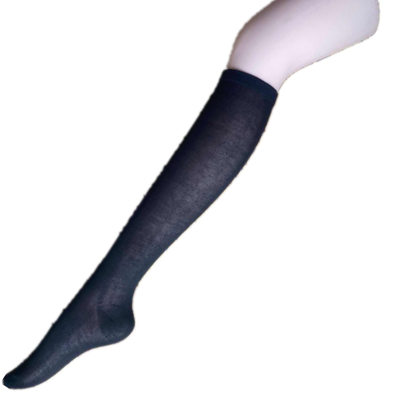 College Style Cotton Thick Striped Long Three-Stripe Over-the-Knee High Student Socks Anime_voghion.com