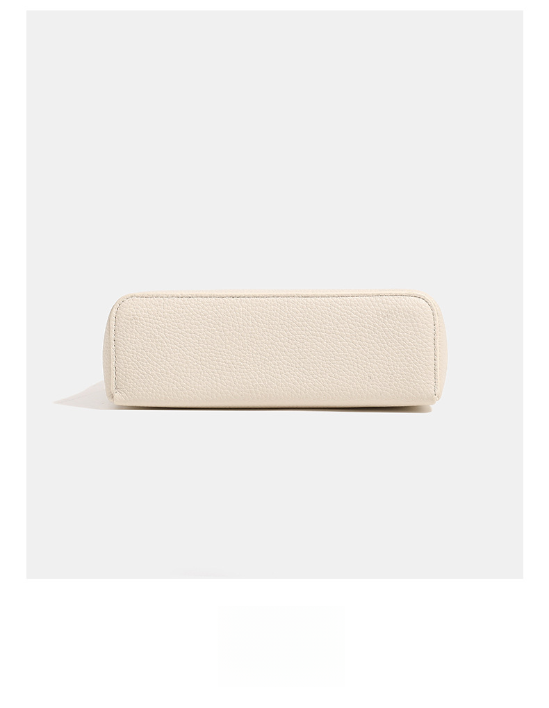 High-end Multifunctional Lunch Box 2025 Summer New Lychee Pattern Handbag Simple Shoulder Bag Fashionable Hundred_voghion.com