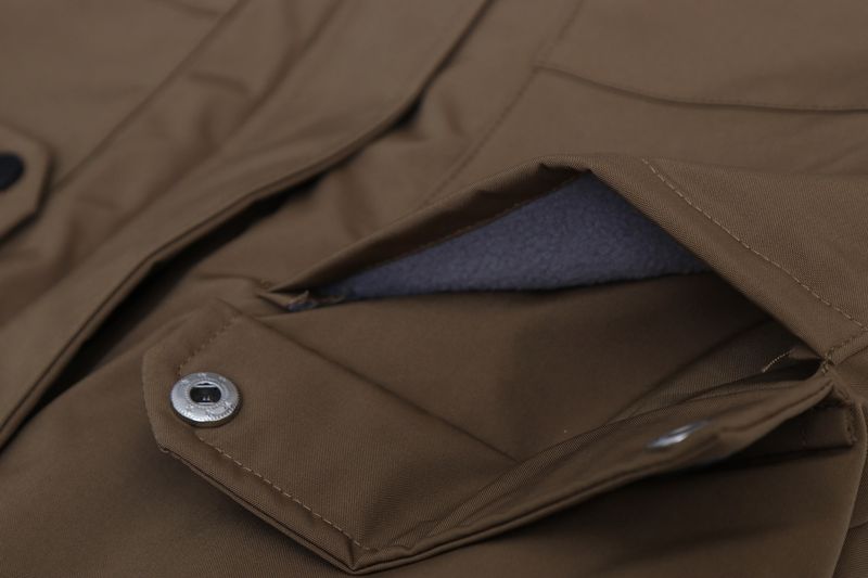Boys' Color-Block Fleece-Lined Padded Jacket – Thick Winter Coat With Hood (120-170cm, 4 Colors)_voghion.com
