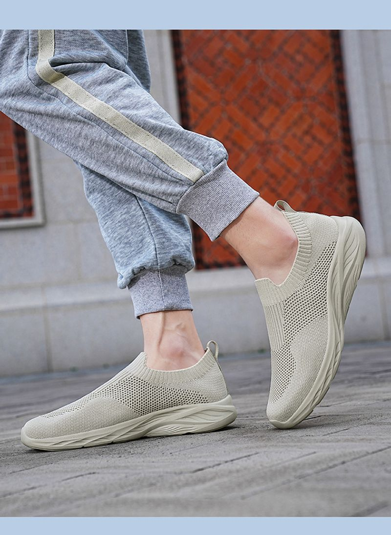 Frauen Laufschuhe Bequeme Schuhe Arbeit Schuhe Turnschuhe Leinwand Rutschfeste Vielseitig_voghion.com