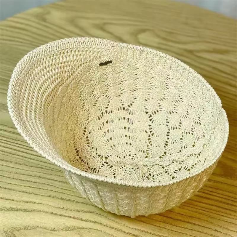 New Women's Spring Summer Duckbill Cap Design Sense Niche Hollow Small Head Circumference Ladies Ice Silk Hat Beret_voghion.com