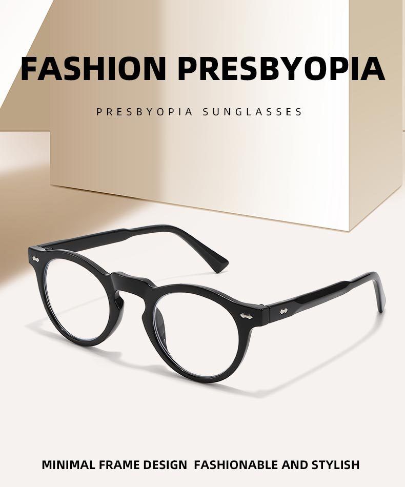 High Quality Japanese Designer Glasses Frame Full Frame Men And Women Trendy HD Reading Glasses Computer Mirror_voghion.com