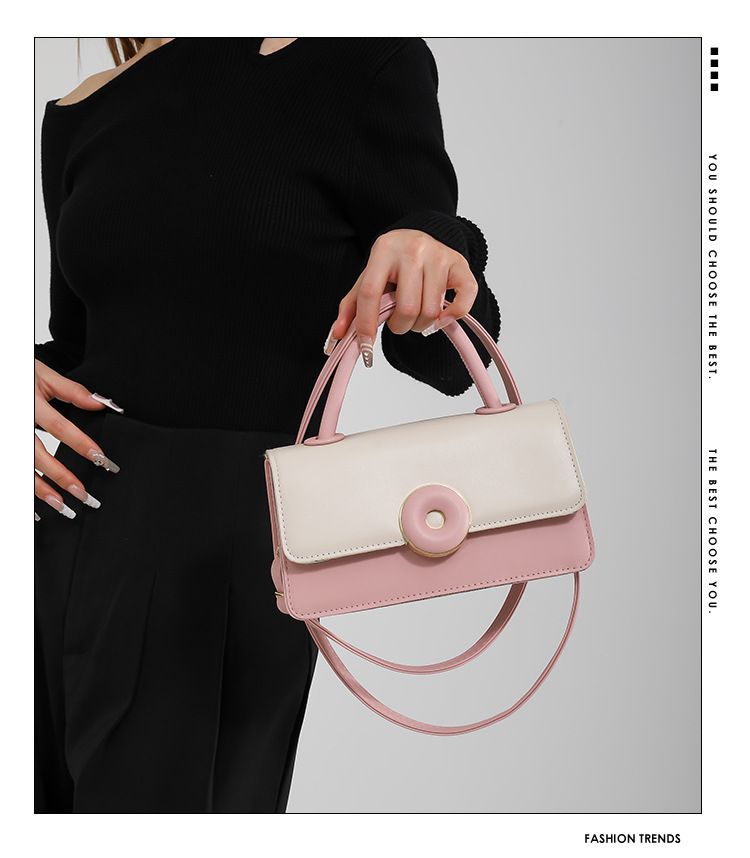 Fashionable Handheld Commuting Beautiful Small Square Crossbody Trendy Personalized Women's Large Capacity Shoulder Bag_voghion.com