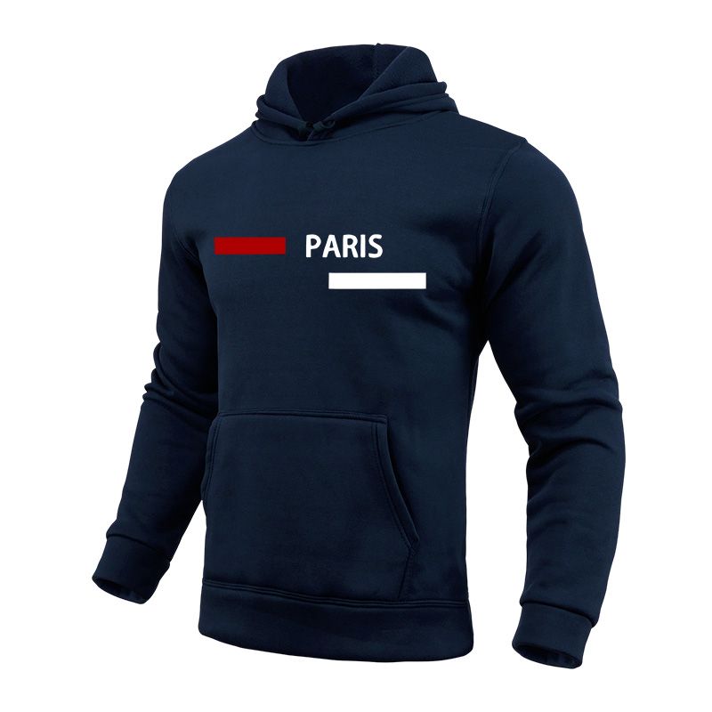 Neu im Herren-Trainingsanzug mit Paris-Aufdruck, Einzelstück, Sweatshirts, Jogginghose, Freizeitsport, Joggingkleidung, Büro, Zuhause, Hoodies, Hosen_voghion.com