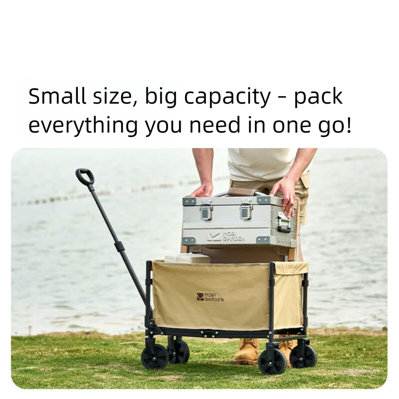 Carrello pieghevole per la spesa da campeggio e da esterno MOBIGARDEN, carrello per la spesa domestico NX25689010 Hefengsha_voghion.com