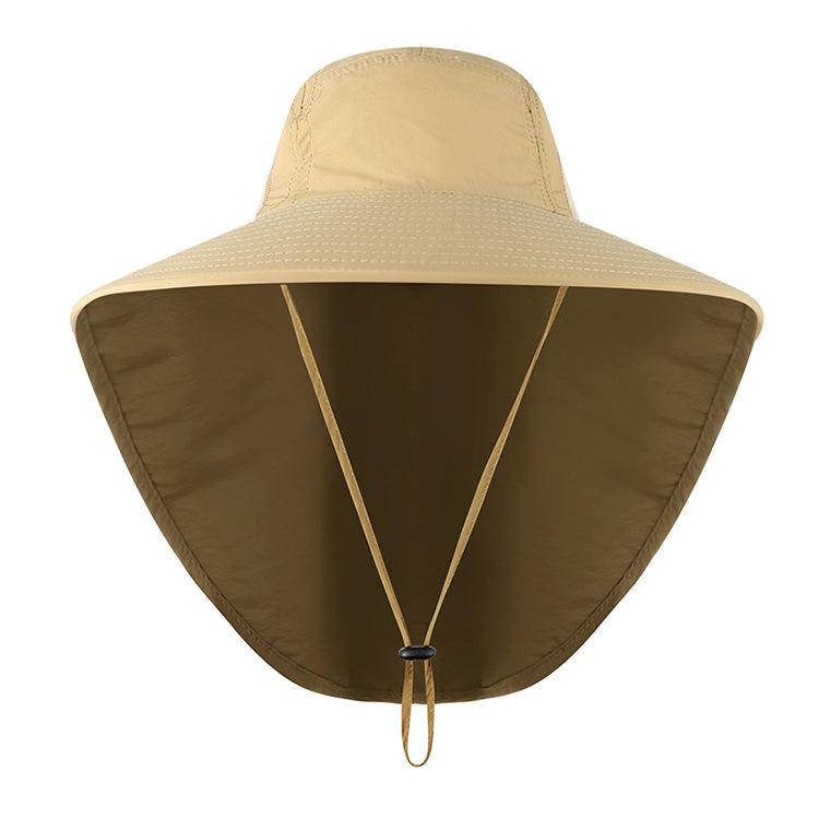 Baseballmützen mit breiter Krempe für Damen und Herren, Sun Defender, kühlender Nackenschutz, Safari-Kappe zum Wandern, Angeln, Outdoor-Hut mit_voghion.com