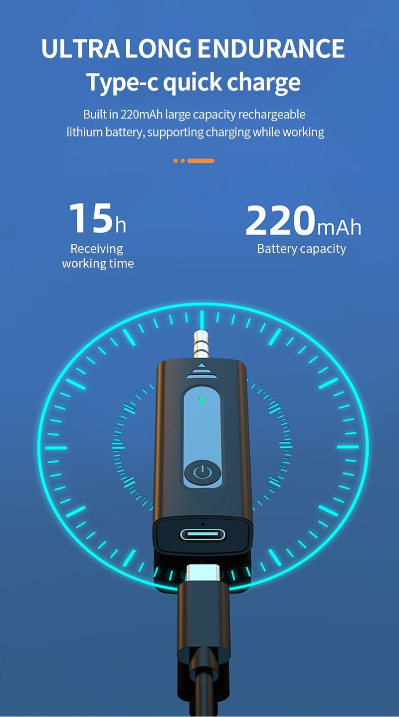 Brezžični 3,5 mm Lavalier mikrofon z reverjem, vsesmerni kondenzatorski mikrofon, zvočnik za kamero, snemalni mikrofon za pametni telefon za Youtube_voghion.com