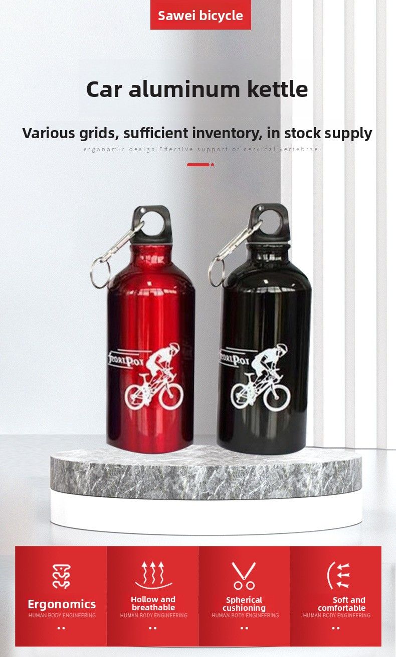 Bouteille d'eau portable de grande capacité pour le sport en plein air, idéale pour le VTT_voghion.com