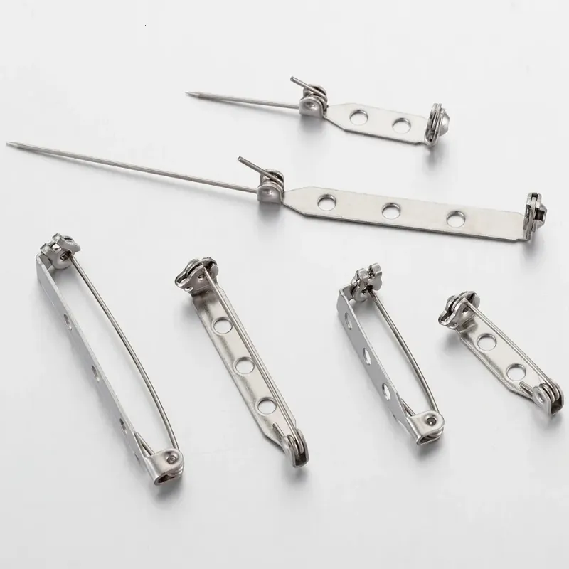 20 pezzi 2040 mm spilla in acciaio inossidabile impostazioni di base di sicurezza aghi accessori fai da te componenti di reperti per la creazione di gioielli_voghion.com