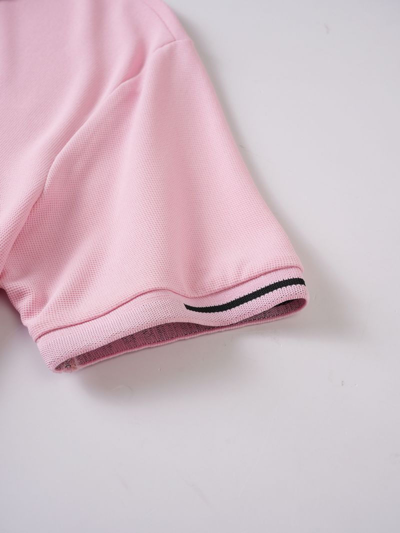 2025 Summer Men Polo T-Shirt Men Casual Polo Shirt Male Short Sleeves Tops Tees Men Stripe Pattern Print Button T Shirt_voghion.com