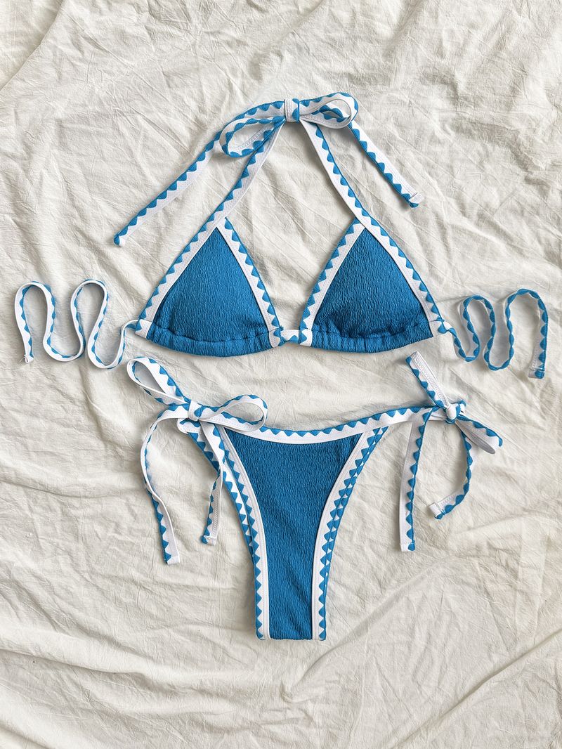 Damenbekleidung Bikini Zweiteiler Set mit modischer und sexy Bademode_voghion.com