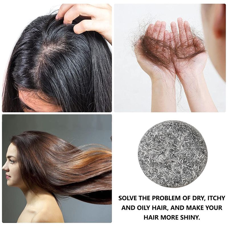 Kokosöl-Shampoo zur erfrischenden Schuppenentfernung, tiefenreinigendes regulierendes Öl, kräftiges und widerstandsfähiges Haar, handgemachte Seife_voghion.com
