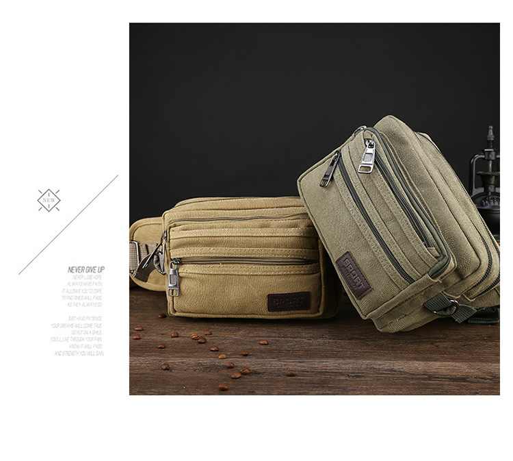 Neue Outdoor-Mode Sport Taille Tasche Multi-Use männer Atmungsaktive Leinwand Taille Tasche Radfahren Taktik männer Taille Tasche handy Tasche_voghion.com