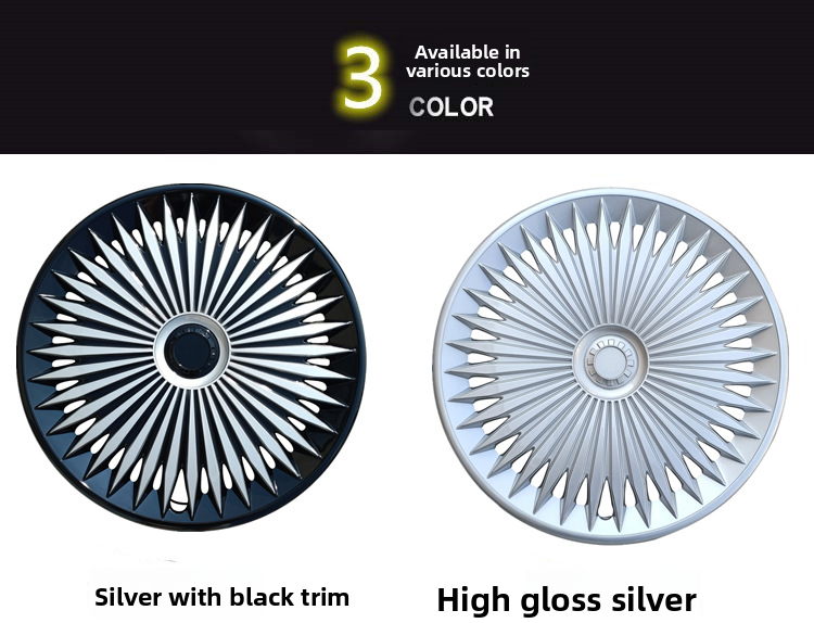 Car 12, 13, 14, 15, 16, 17 Inch Iron Steel Ring Wheel Hub Special Decorative Cover Modified Universal_voghion.com