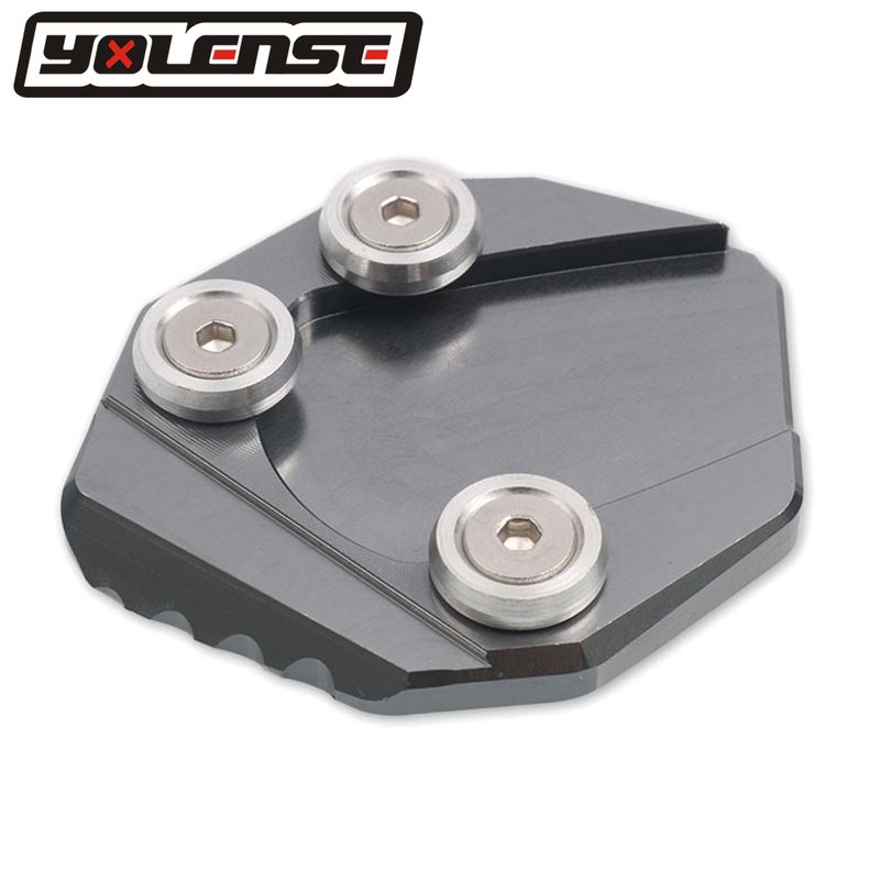 For GSX-S125 GSX-S150 GSX-R125 GSX-R150 Motorcycle Kickstand Foot Side Stand Extension Pad Support Plate Enlarge Stand_voghion.com