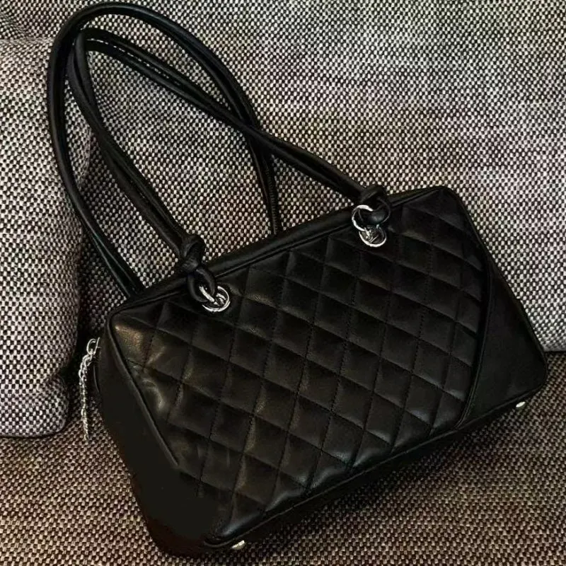 Designer Kissen Make-up Damen Light Bowling Classic Dia Grid Pattern Bag Heißer Verkauf Pendler Multifunktionale Taschen_voghion.com