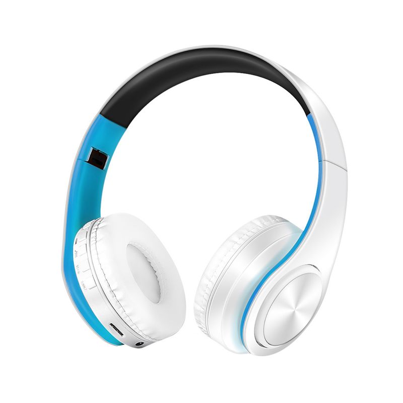 Skládací stereo bezdrátová sluchátka Bluetooth 4.0 Náhlavní soupravy s těžkými basy s mikrofonem_voghion.com