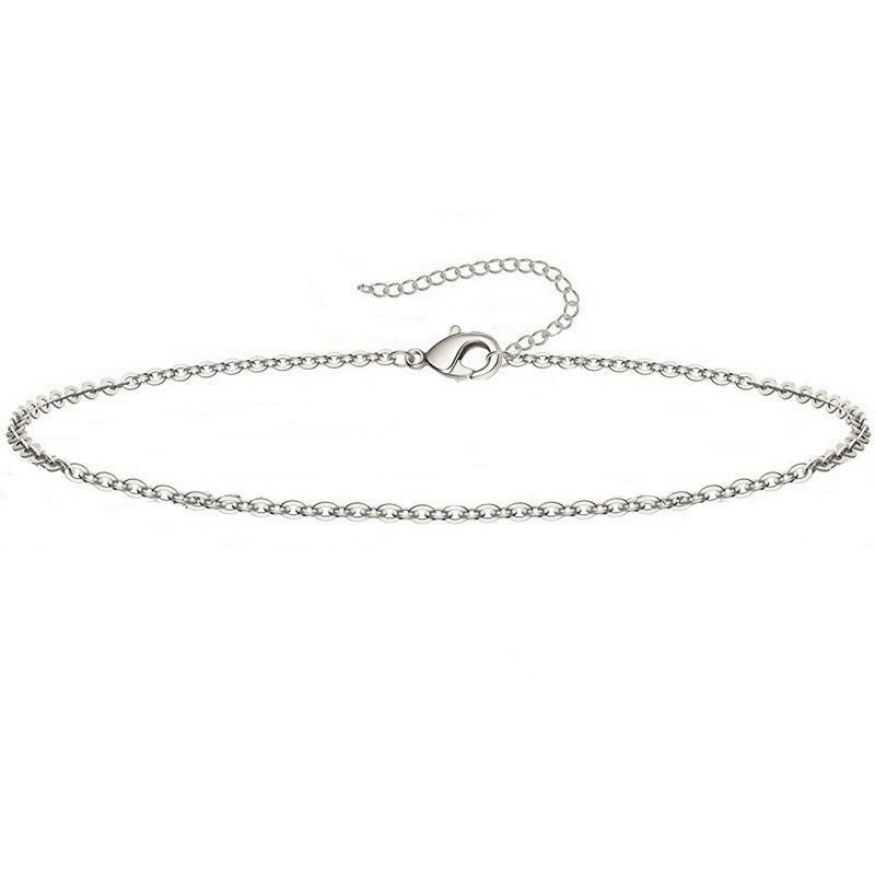 Summer New Bohemian Style Beach Chain Metal Set Fashion Multi-layer Adjustable Anklet For Women_voghion.com