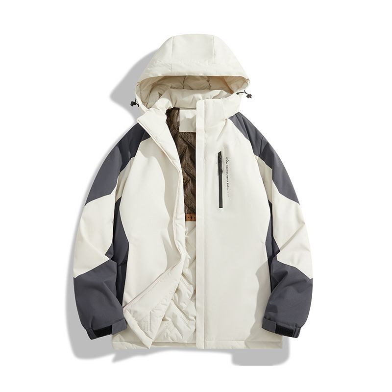 Giacca invernale da uomo 2024, nuova tecnologia, nera, in grafene, antivento, impermeabile, antimacchia, da trekking, in softshell di cotone_voghion.com