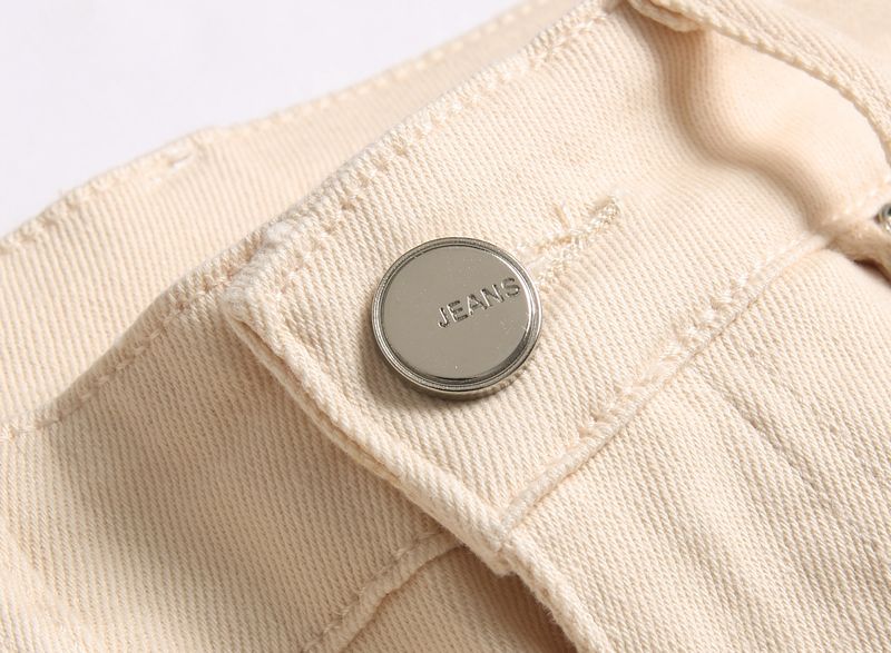 "Punk Style Embroidered Flared Jeans For Men - Slim Fit Denim Trousers With Edgy Patches, Street Fashion"_voghion.com