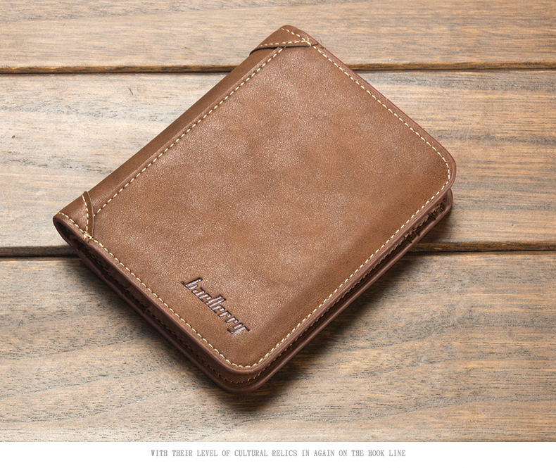 Wallet Men's Multi-Card Card Holder Horizontal Nubuck Leather Retro Wallet Soft_voghion.com