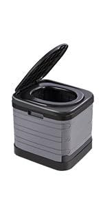 Upgrade Retractable Portable Toilet Travel Toilet Adjustable Height Camping Toilet Portable Potty for Adults Kids, Foldable Portable Toilet for Campin_voghion.com