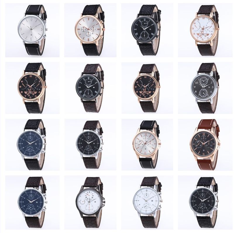 Men's Belt Square Digital Calendar Men's Watch Steel Belt Calendar Men's Watch A Generation No Logo_voghion.com