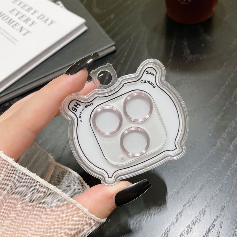 Compatible With 17 Film CD Pattern Armor 16 Max Phone Lens Protector Glass Integrated 15 Pro_voghion.com