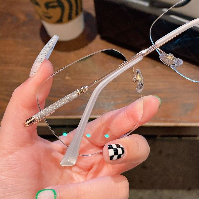 New style reading glasses fashion ladies starlight anti blue light reading glasses vibrato reading glasses eye protection_voghion.com