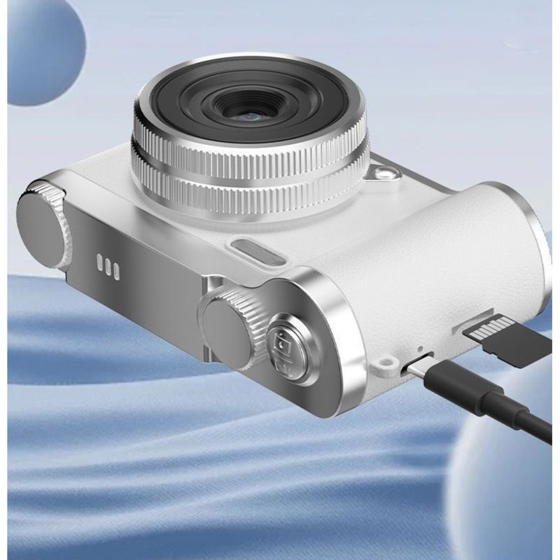 Zhao Lusi Same Style 100 Million Pixel Dual Student Selfie Digital Camera HD CCD Campus Portable_voghion.com