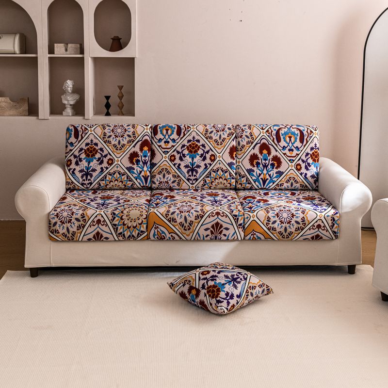 Copridivano elastico all-inclusive in seta di latte, semplice e moderno, in stile nordico, per tutte le stagioni_voghion.com