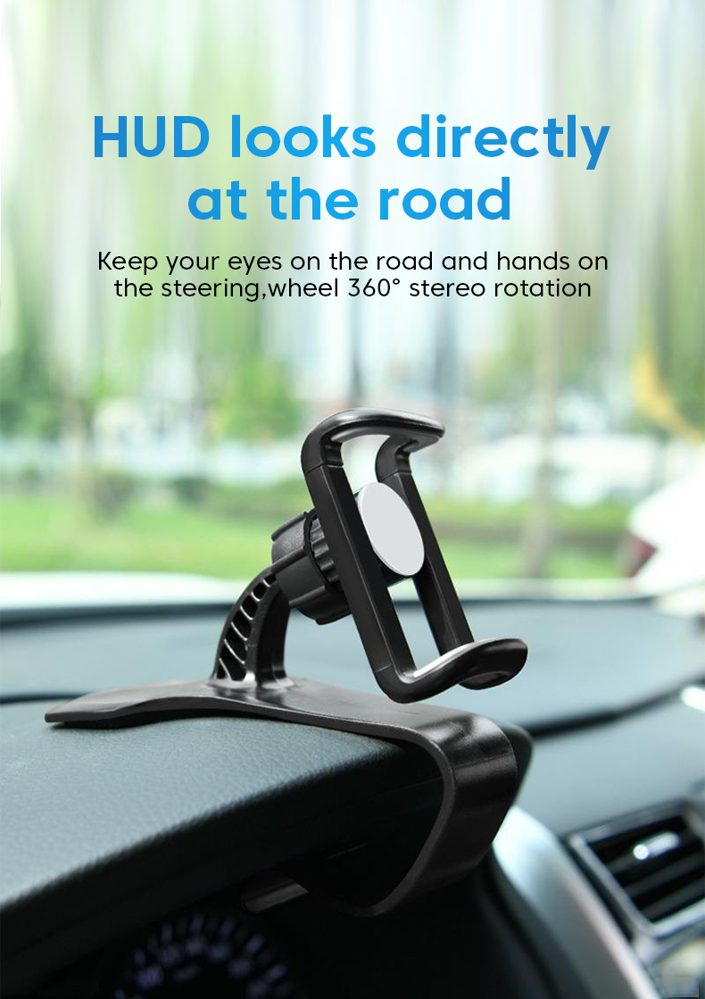 dashboard, car Universal phone holder, clip type holder, GPS display screen holder, car holder, support for iP_voghion.com