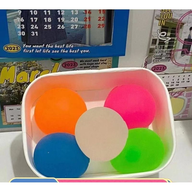 Qingti Maltose Muzica pentru ameliorarea stresului Minge de stoarcere sirop de jucărie din plastic pentru copii_voghion.com