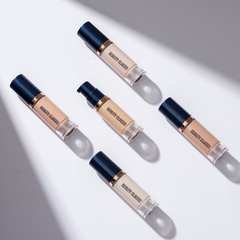 BEAUTY GLAZED 6-Farben-Flüssiggrundierung, halbdeckendes Make-up vor Milchpulver_voghion.com