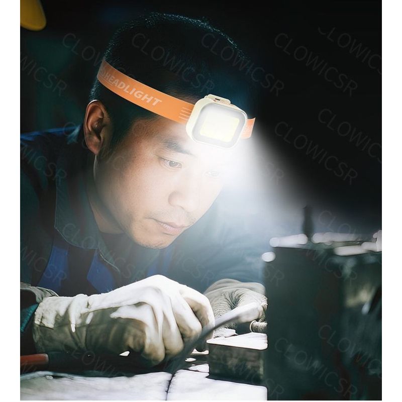 Riding Safety Strong Cycling Headlight Warning Mountain Road Bicycle Fishing Night Running Multi-Function Portable Light_voghion.com