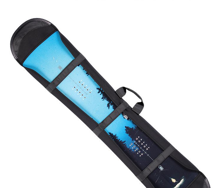 Dumpling Skin Snow Gear Capa Única Protetora Dupla Ombro Snowboard Bolsa de Mão para Prancha_voghion.com