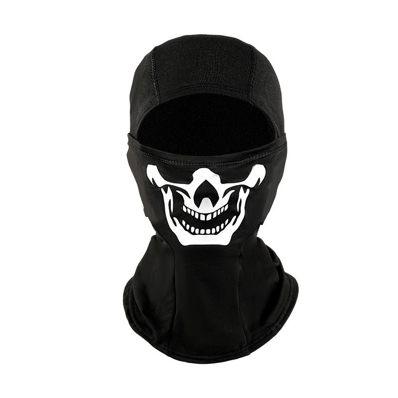 Halloween-Totenkopf-Kapuze, Winter-Reit-Kapuze, Fleece, kalt, winddicht, Gesichtsschutz, Skimaske_voghion.com
