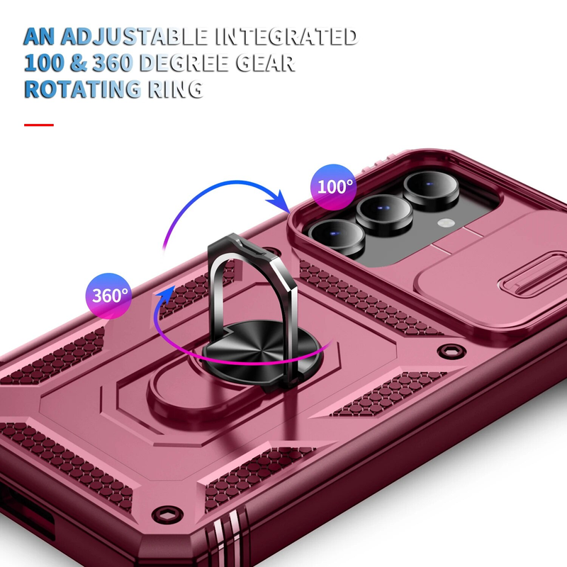 Strong Protection Cover for Samsung Galaxy S23 S24 Ultra S21 FE S20 S22 Plus A54 A14 A34 A15 A25 A52S A52 A53 A33 A13_voghion.com