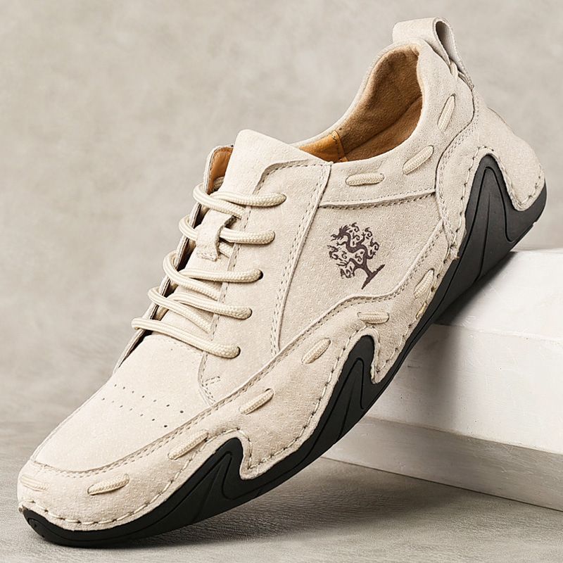 Grandes chaussures basses Doudou neuves faites à la main en forme de poisson poulpe pour hommes, chaussures décontractées à la mode et polyvalentes pour hommes_voghion.com