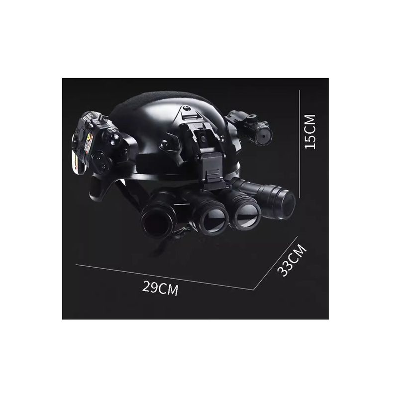 Set completo di casco tattico d'élite per bambini, forze speciali, scuola elementare, per appassionati militari all'aperto_voghion.com