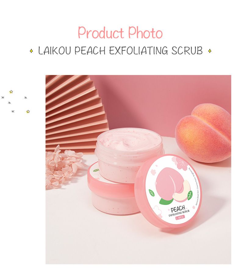 LAIKOU Peach näokoorija 90g puhastav näopoore Nahahooldustooted_voghion.com