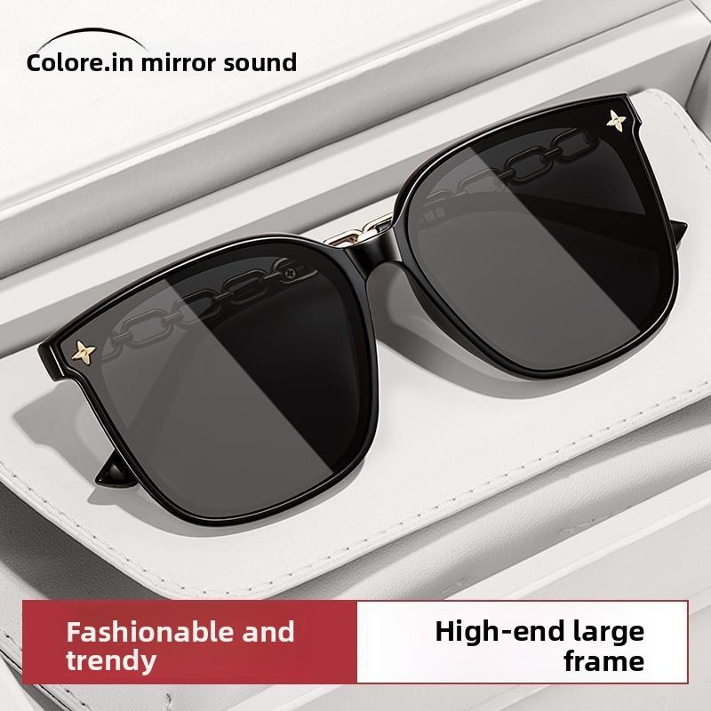 Okulary przeciwsłoneczne COLOREIN damskie wysokiej klasy, modne, z dużą oprawką, z ochroną UV i mocnym blokowaniem światła_voghion.com