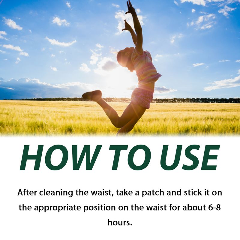 XIMONTH Artemisia Argyi Lumbar Patch Relieves Sitting Pain And Lumbar Massage Care To Activate Tendons And Bones_voghion.com