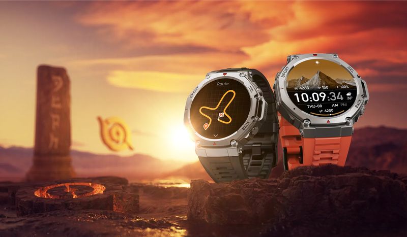 DM58 Smart Watch With GPS, Bluetooth Calling, AMOLED Display, 30m Waterproof, Heart Rate Monitor For Outdoor Sports & Daily Use_voghion.com