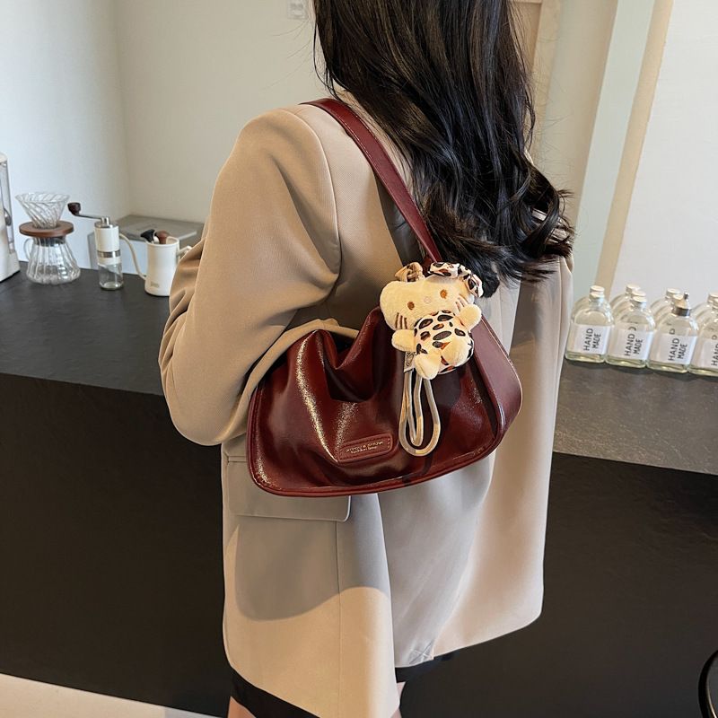 Niche high-end crossbody pro ženy 2024 nová stylová všestranná polštářová denní dojíždění malá čtvercová kabelka_voghion.com