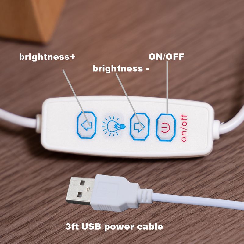 Lampă de masă USB japoneză inteligentă din lemn masiv cu LED, creativă, nouă și unică, cadou de noapte_voghion.com