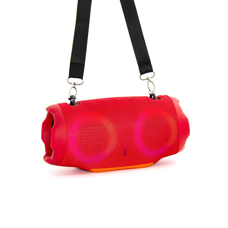 RGB Mini Drum Açık Hava Kare Askılı Çapraz Askılı Renkli Bluetooth Hoparlör_voghion.com