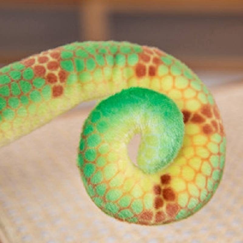 Plush Chameleon Stuffed Realistic Toy Large 80cm And 110cm Soft Pp Cotton_voghion.com